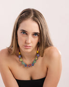 Handcrafted Terracotta Necklace & Statement Earrings | Timeless Earthy Elegance
