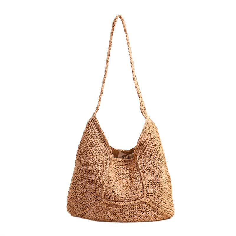 Raquel Crochet Hobo Shoulder Bag