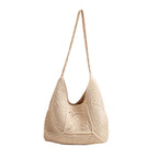 Raquel Crochet Hobo Shoulder Bag