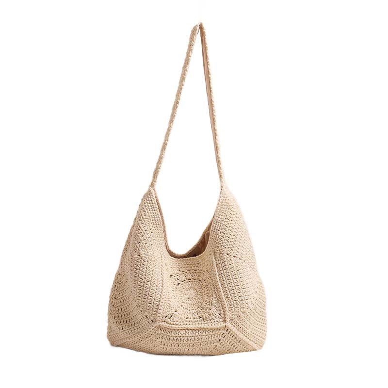 Raquel Crochet Hobo Shoulder Bag
