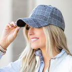 Fall Plaid Ball Caps