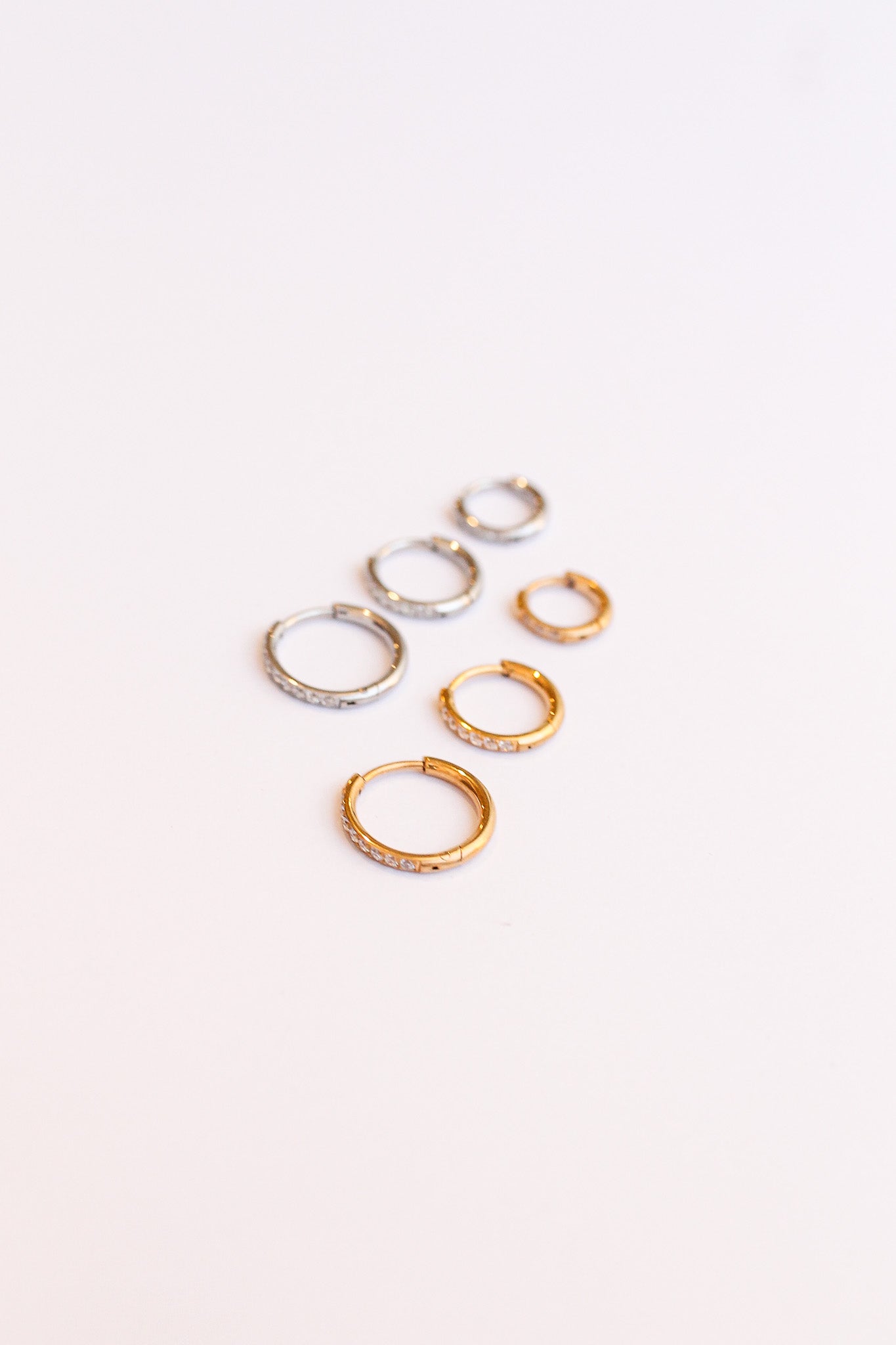 Micro Crystal Hoop