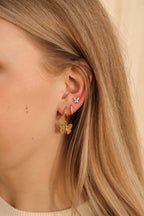 Micro Crystal Hoop