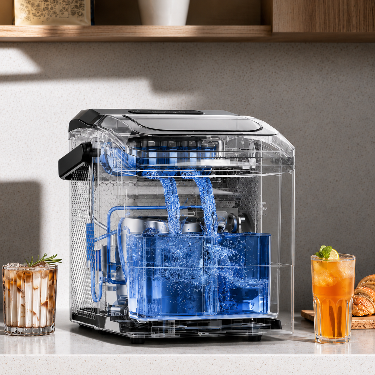 Ice Maker Cooling Portable Ice Cube Machine