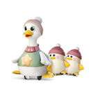 Interactive Duck Family Crawling Toy