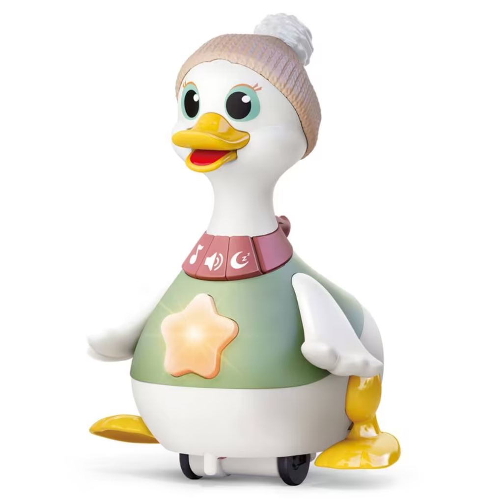 Interactive Duck Family Crawling Toy