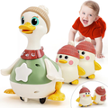 Interactive Duck Family Crawling Toy