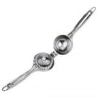 Manual Citrus Press Juicer For Oranges And Lemons, Stainless Steel