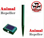 Solar-powered Ultrasonic Animal Repellent