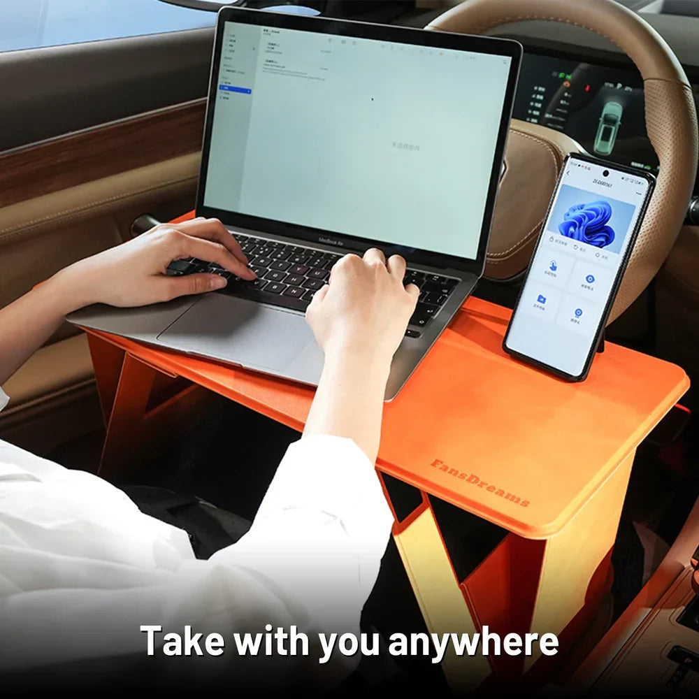 Paper-Thin Laptop Table for Bed