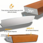 Knife Sharpener Magnetic Angle Diamond Stone Set