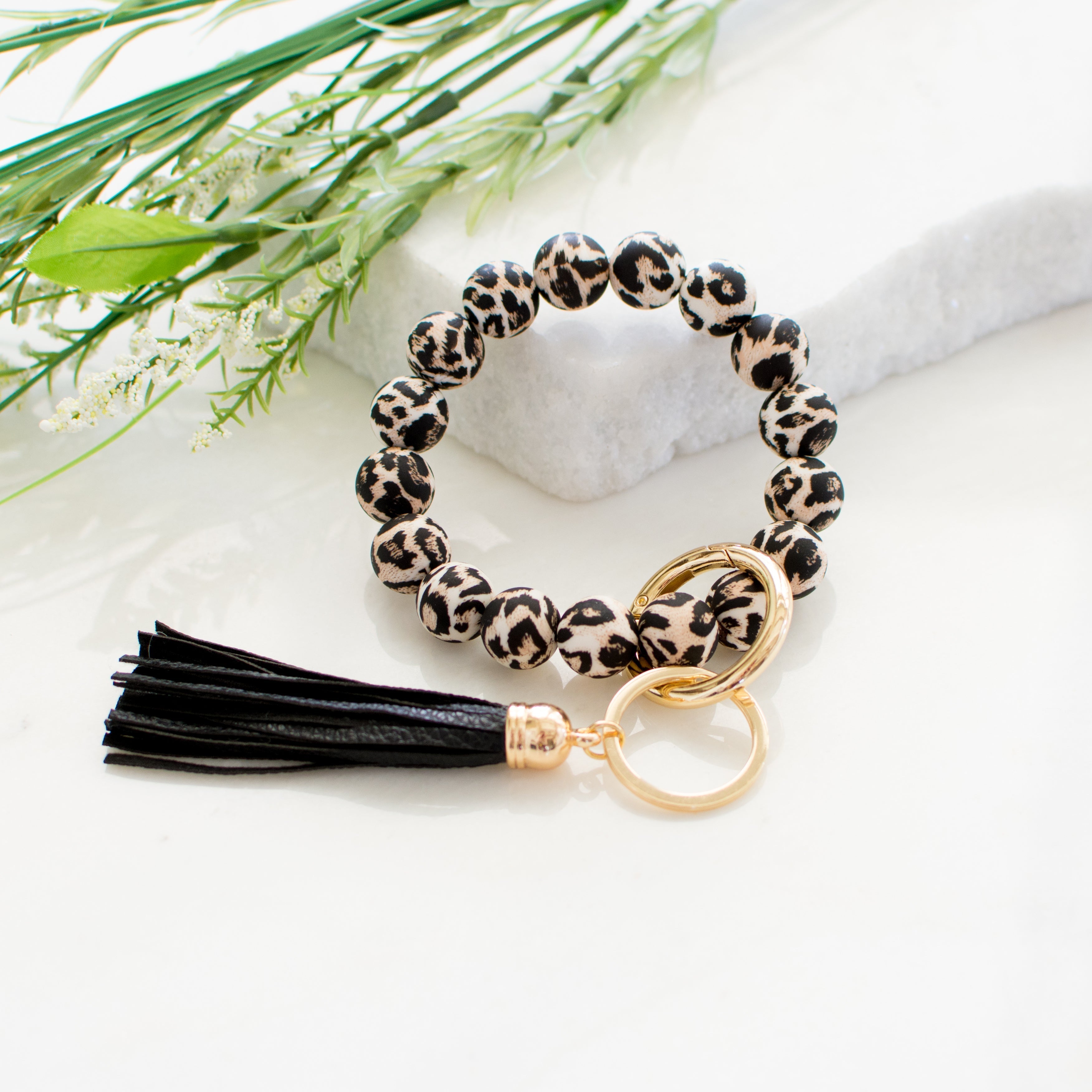 Silicone Key Ring Bracelet