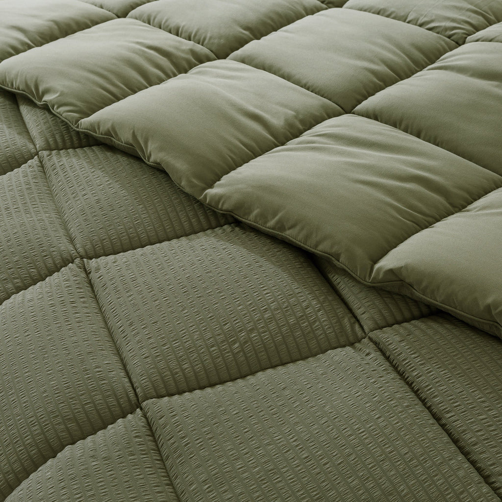 Kasentex Ultra Soft All Season Down Alternative Reversible Comforter, Twin, Queen, King, Room Decor, Graduation Gifts