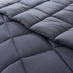 Kasentex Ultra Soft All Season Down Alternative Reversible Comforter, Twin, Queen, King, Room Decor, Graduation Gifts