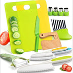 Kids Knife Set Toddler Cooking Utensils Kitchen Tools