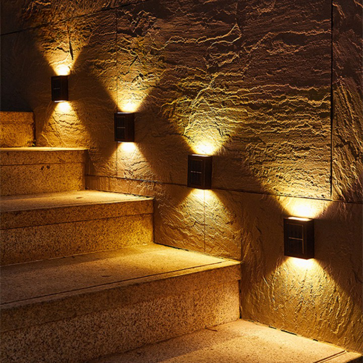 Modern Solar LED Outdoor Wall Light