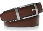 Leather Reversible 3-in-1 Belt – Two Colors, One Buckle