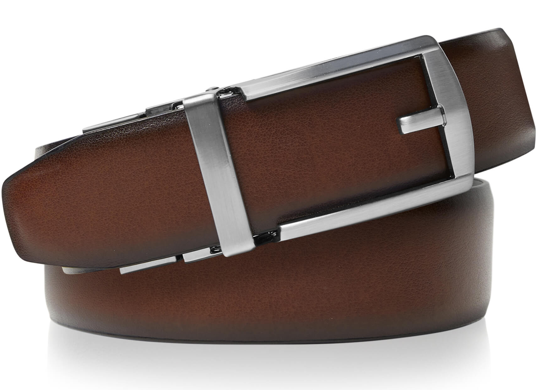 Leather Reversible 3-in-1 Belt – Two Colors, One Buckle