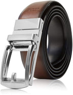 Leather Reversible 3-in-1 Belt – Two Colors, One Buckle