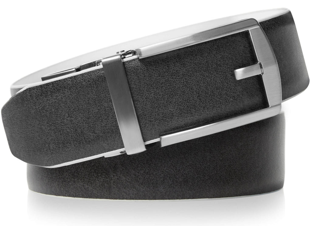 Leather Reversible 3-in-1 Belt – Two Colors, One Buckle