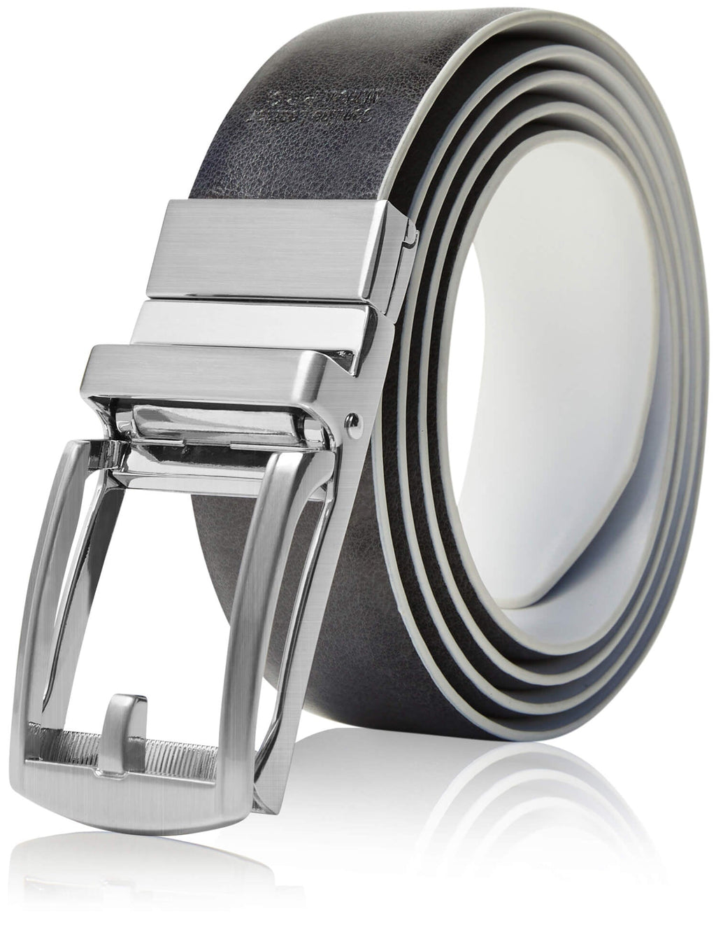Leather Reversible 3-in-1 Belt – Two Colors, One Buckle