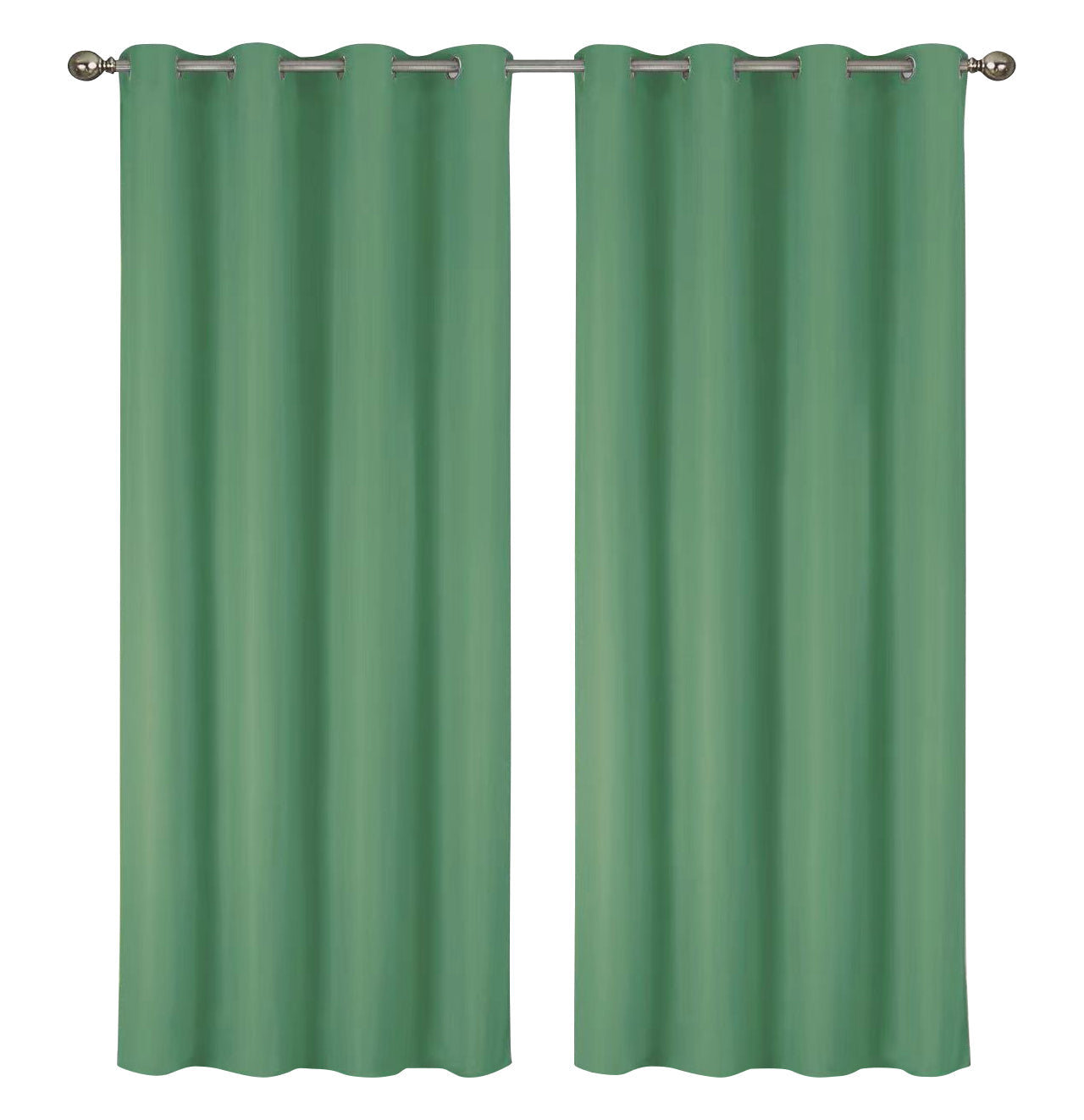 2-Pack Solid Thermal Blackout Curtain Panels - 55" x 84"