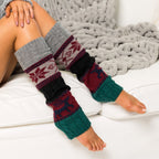 Nordic Snowflake Leg Warmer