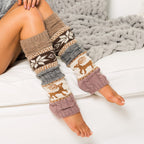 Nordic Snowflake Leg Warmer
