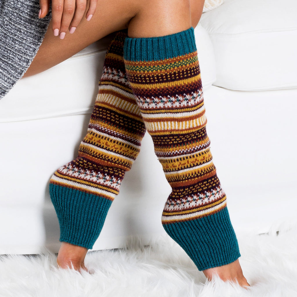Fairisle Leg Warmers