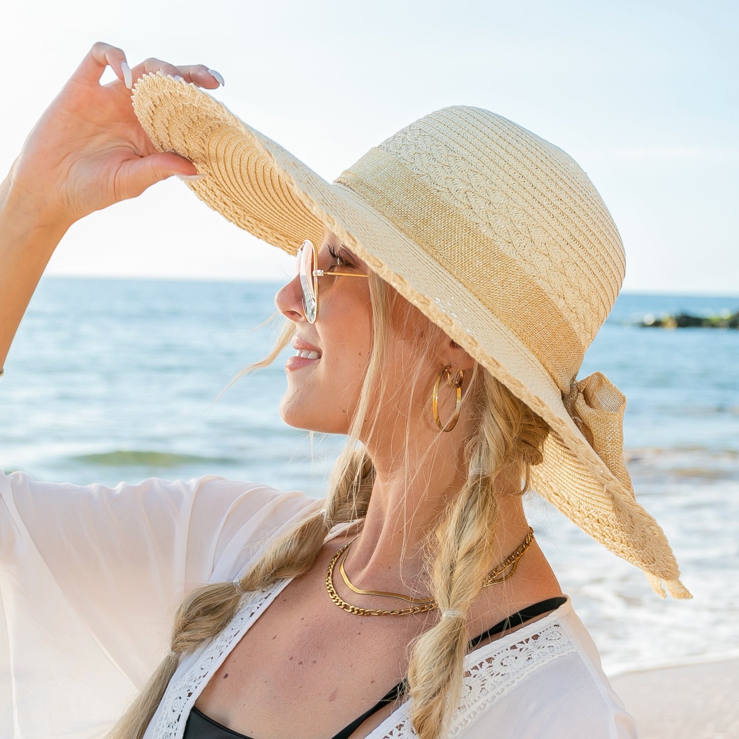 Scallop Edge Sunhat