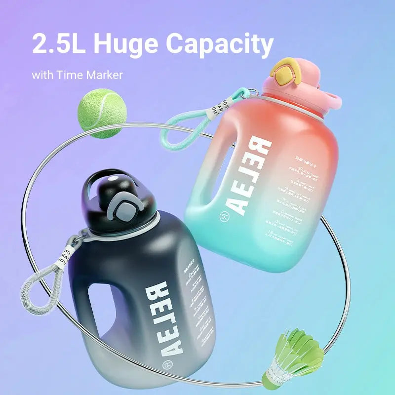 Large-Capacity Sports Water Bottle