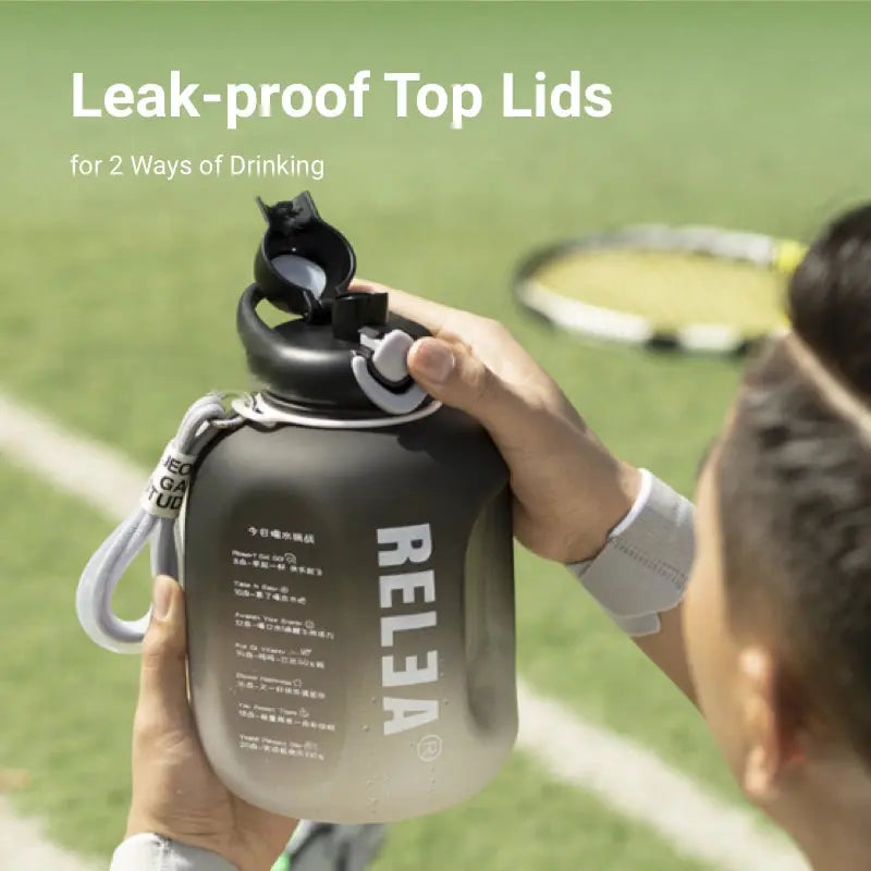 Large-Capacity Sports Water Bottle