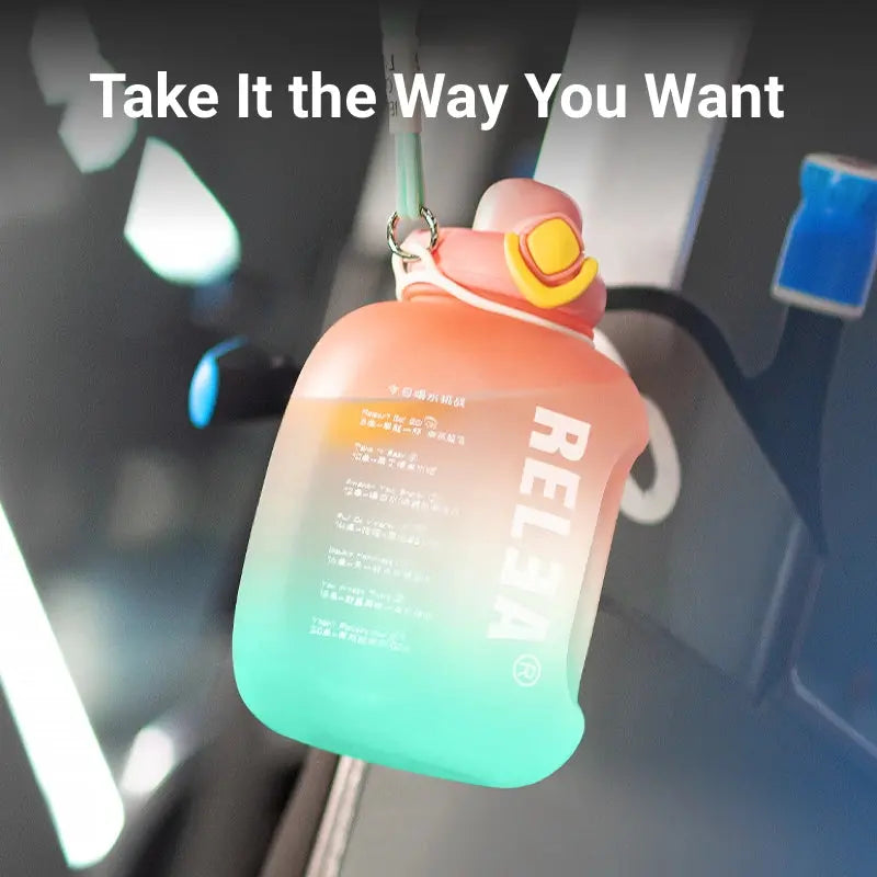 Large-Capacity Sports Water Bottle