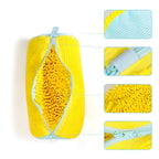 Laundry Bag Shoe Washing Bag Zippered Sneaker Cleaning Pouch