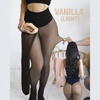 Leggings Thermal Tights Sheer Look Winter Lined Leggings