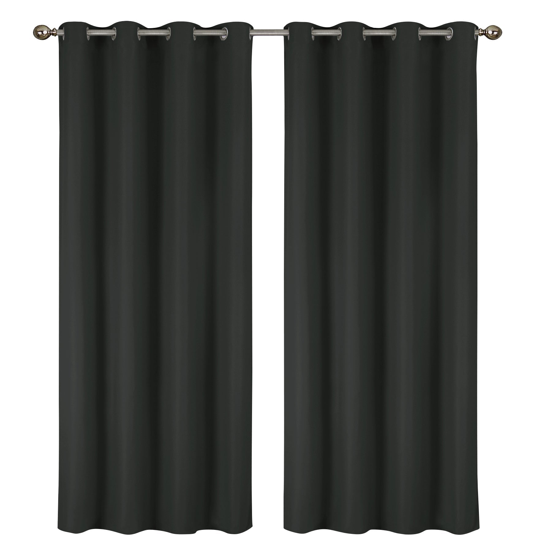 2-Pack Solid Thermal Blackout Curtain Panels - 55" x 84"