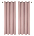 2-Pack Solid Thermal Blackout Curtain Panels - 55" x 84"