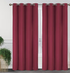 2-Pack Solid Thermal Blackout Curtain Panels - 55" x 84"