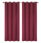 2-Pack Solid Thermal Blackout Curtain Panels - 55" x 84"