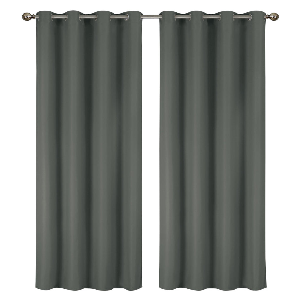 2-Pack Solid Thermal Blackout Curtain Panels - 55" x 84"