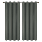 2-Pack Solid Thermal Blackout Curtain Panels - 55" x 84"