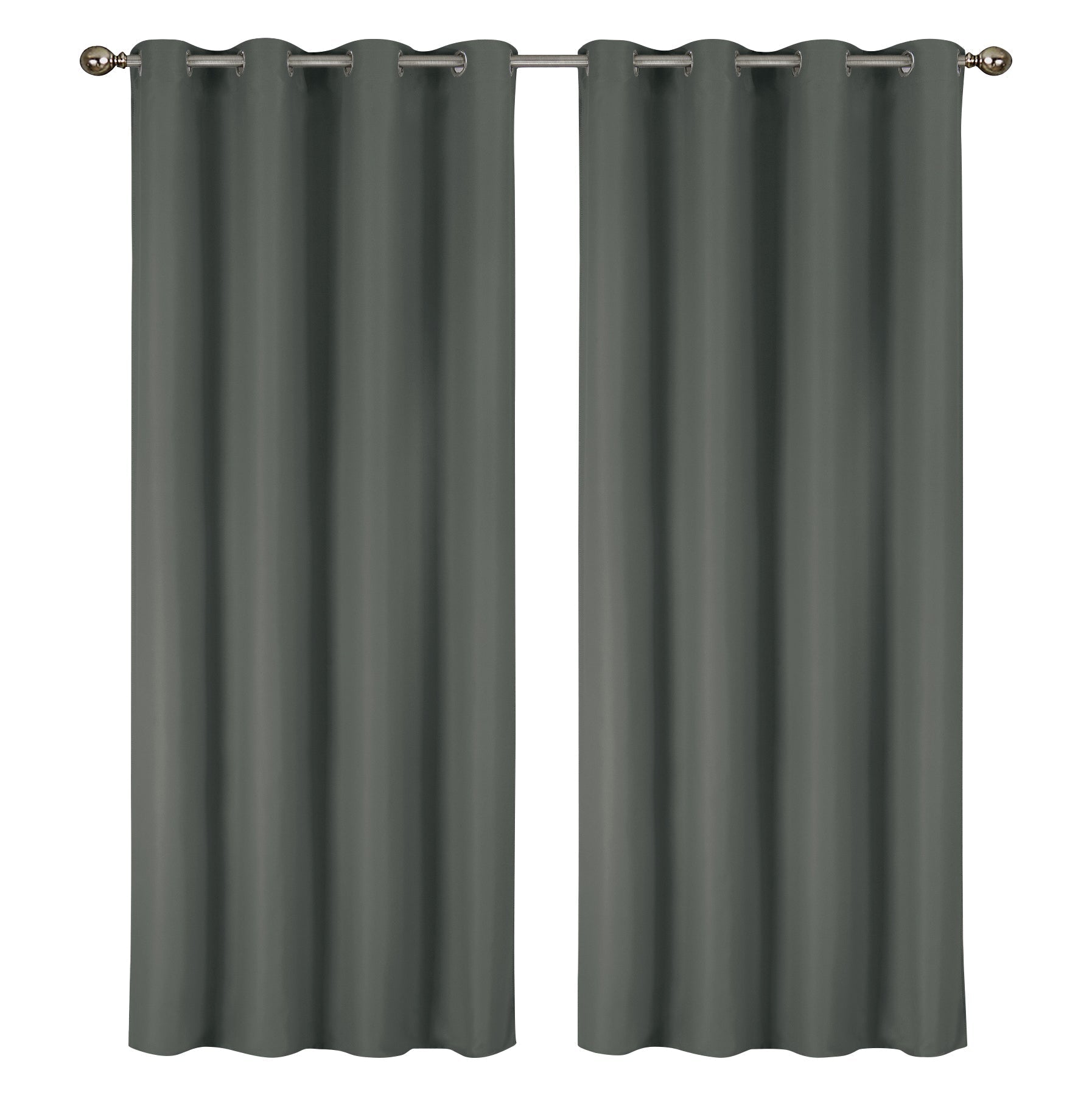 2-Pack Solid Thermal Blackout Curtain Panels - 55" x 84"