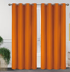 2-Pack Solid Thermal Blackout Curtain Panels - 55" x 84"