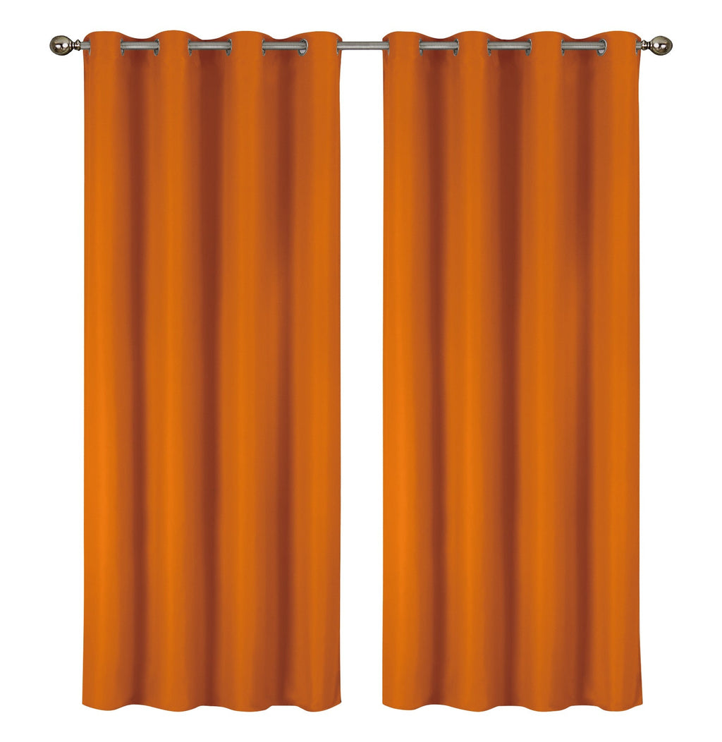 2-Pack Solid Thermal Blackout Curtain Panels - 55" x 84"