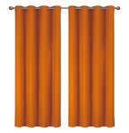 2-Pack Solid Thermal Blackout Curtain Panels - 55" x 84"