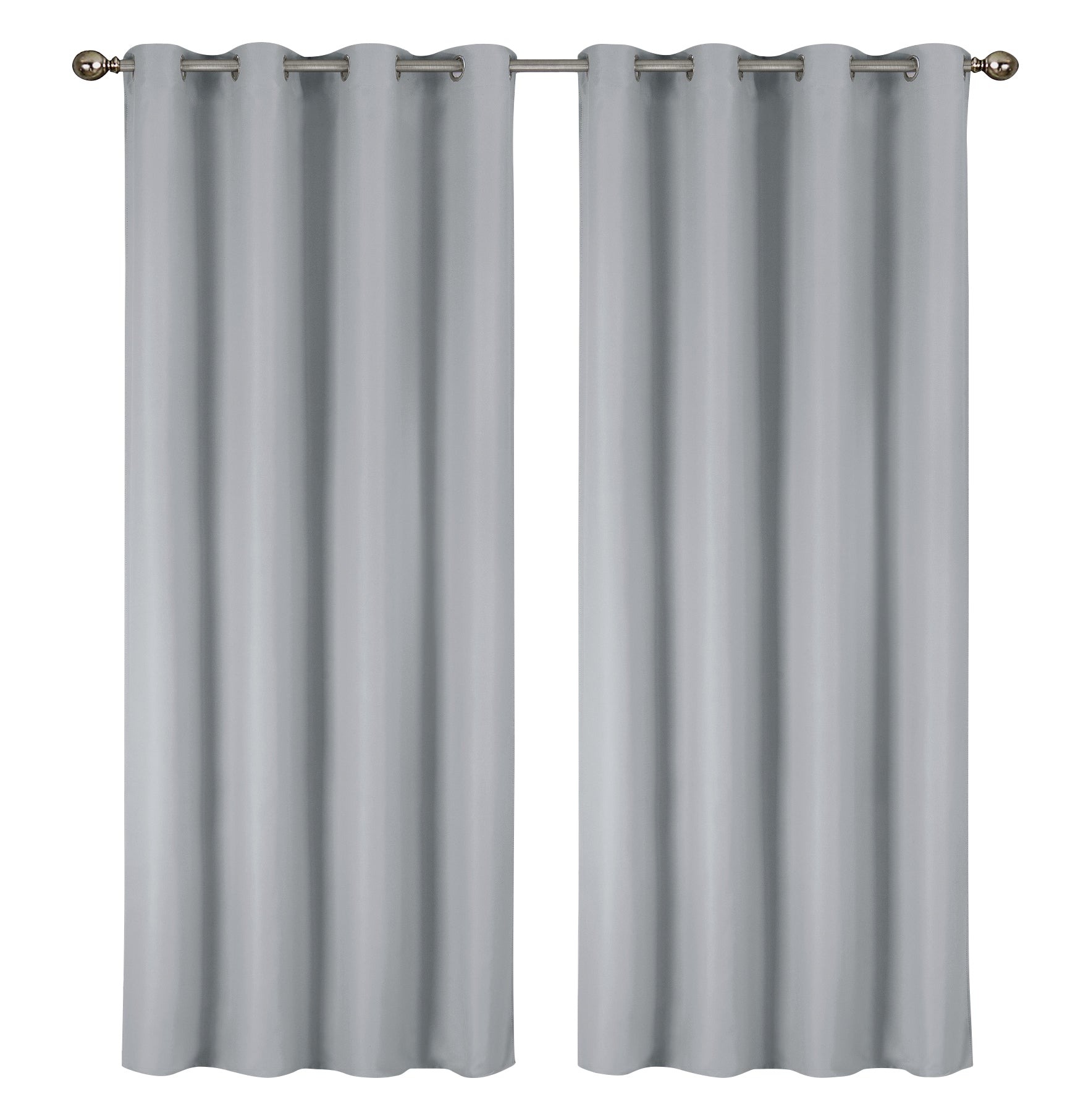 2-Pack Solid Thermal Blackout Curtain Panels - 55" x 84"
