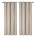 2-Pack Solid Thermal Blackout Curtain Panels - 55" x 84"