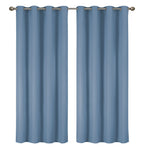 2-Pack Solid Thermal Blackout Curtain Panels - 55" x 84"