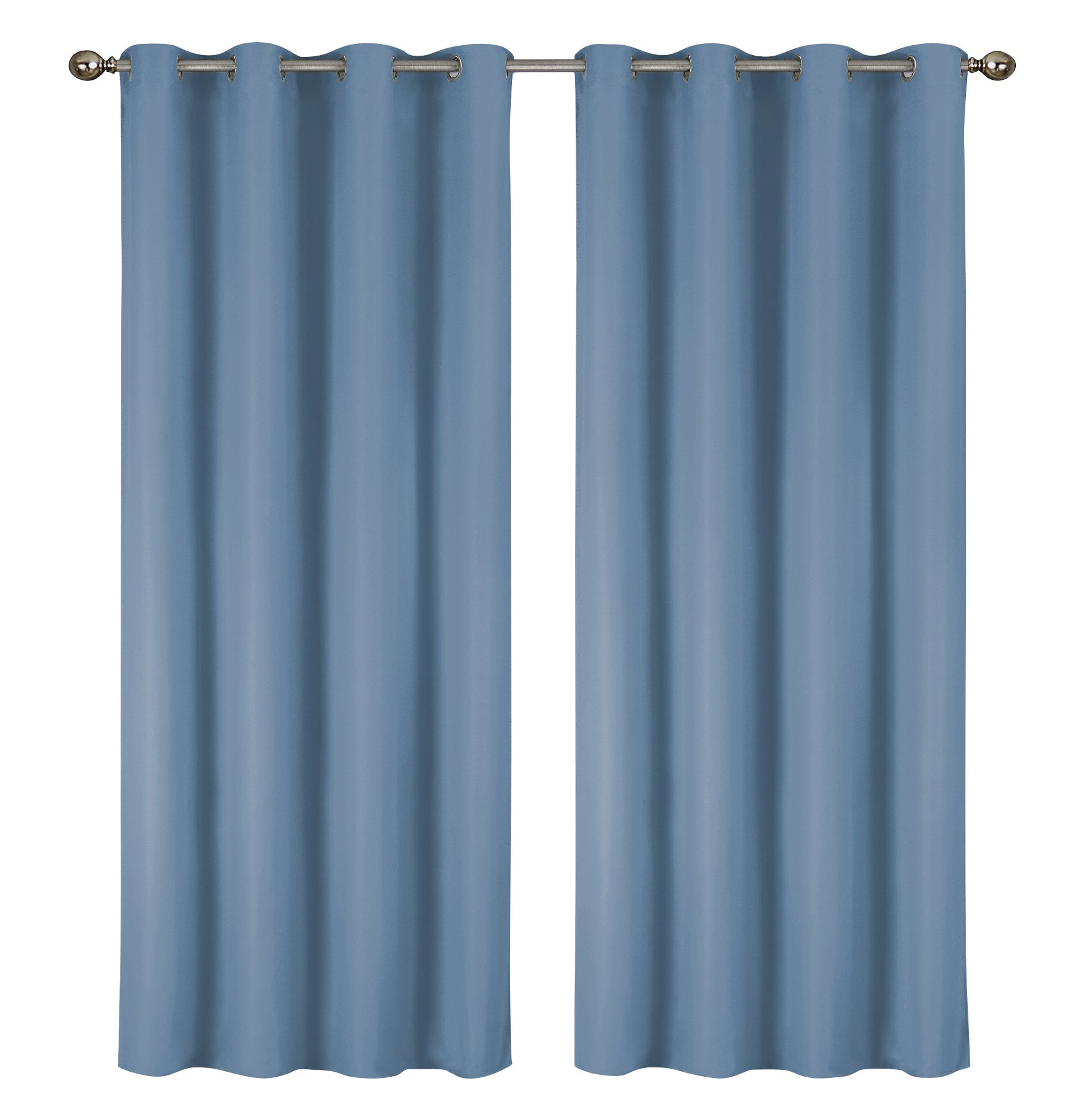2-Pack Solid Thermal Blackout Curtain Panels - 55" x 84"