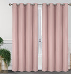 2-Pack Solid Thermal Blackout Curtain Panels - 55" x 84"